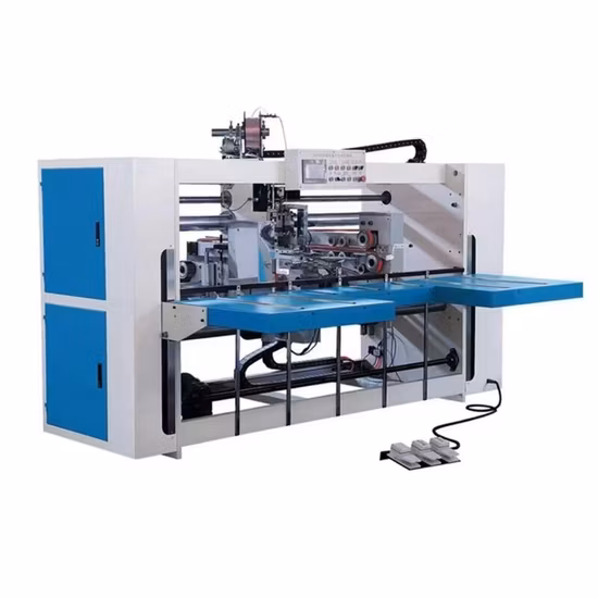 Automatic Corrugated Box Cardboard Stitching Nail Box Machine